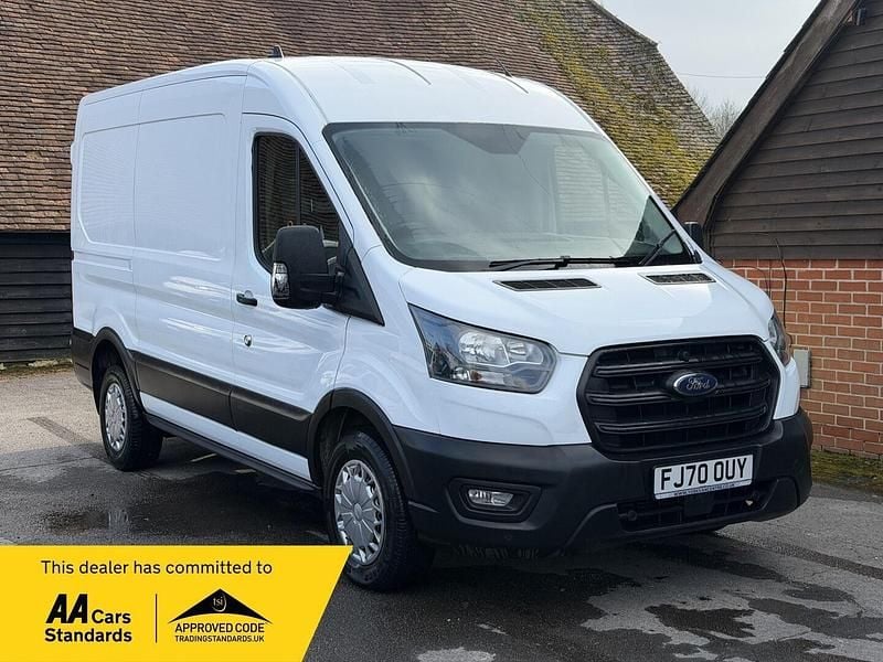 Used Ford Transit S 130 HP (95 kW) 2020 White Van