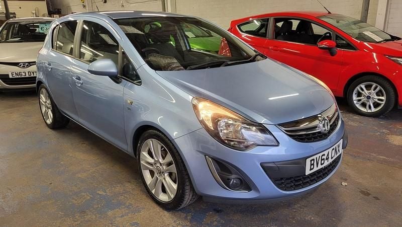 Used Vauxhall Corsa 69 HP (50 kW) 2014 Blue Hatchback