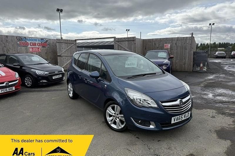 Used Vauxhall Meriva 140 HP (102 kW) 2016 Blue MPV