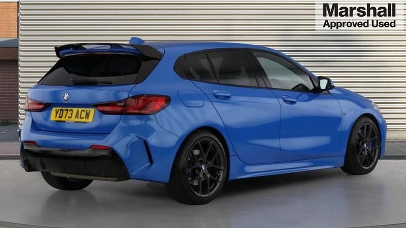 Used BMW 118 M Sport 136 HP (100 kW) 2024 Blue Hatchback