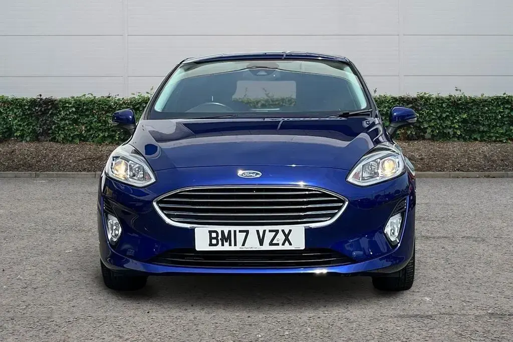 Used Ford Fiesta Titanium 2017 Blue Hatchback