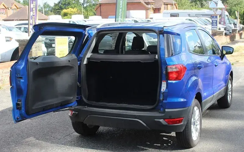 Used Ford Ecosport Zetec 112 HP (82 kW) 2017 Blue SUV