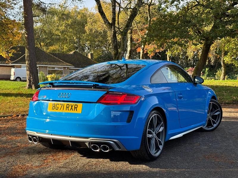 Used Audi TTS Comfort 320 HP (235 kW) 2021 Blue Coupe