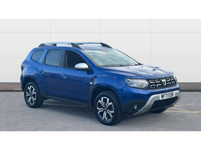 Blue Used 2021 Dacia Duster Prestige SUV | £12,300 (Fair price) - Image 1/4