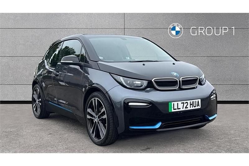 Mineral grey metallic with blue highligh Used 2022 BMW i3 Hatchback | £19,990 (Expensive) - Image 1/4
