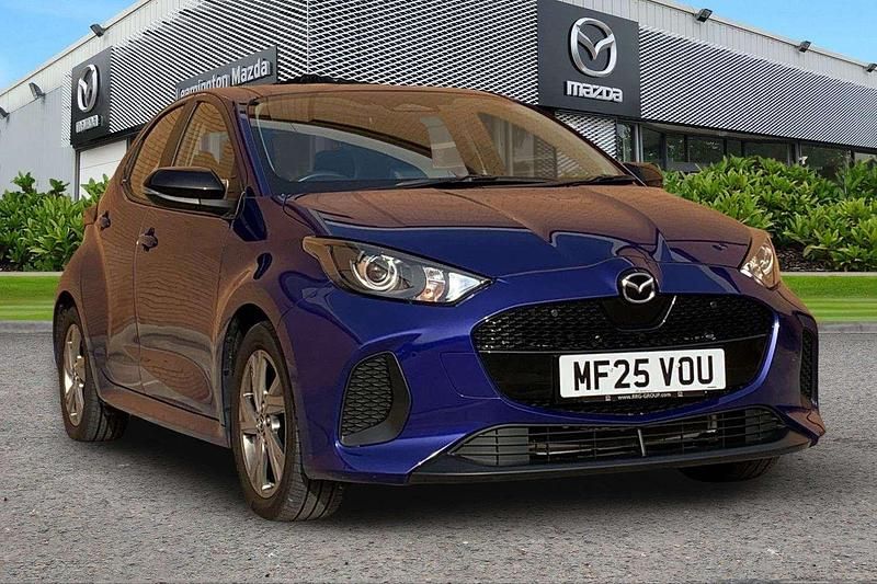 Begagnad Mazda 2 Exclusive-Line 2025 Blå Halvkombi