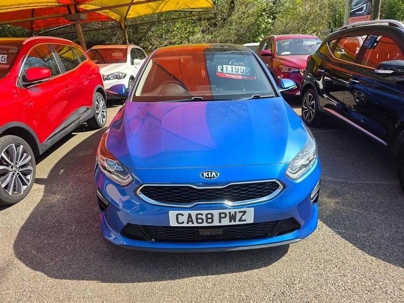 Used Kia Ceed First Edition 140 HP (102 kW) 2018 Blue Hatchback