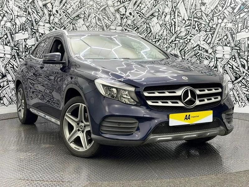 Used Mercedes A200 AMG line 136 HP (100 kW) 2018 Blue SUV