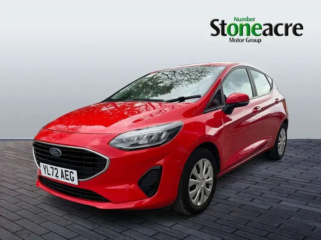 Usado Ford Fiesta Trend 100 HP (73 kW) 2023 Vermelho Citadino