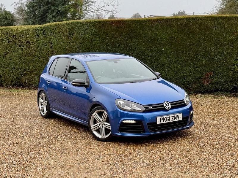 Used VW Golf VI R 2011 Blue Hatchback
