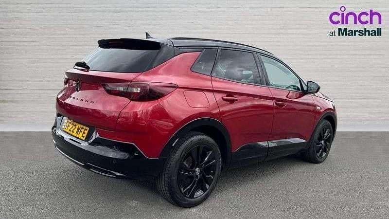 Used Vauxhall Grandland X GS Line 128 HP (94 kW) 2022 Red SUV