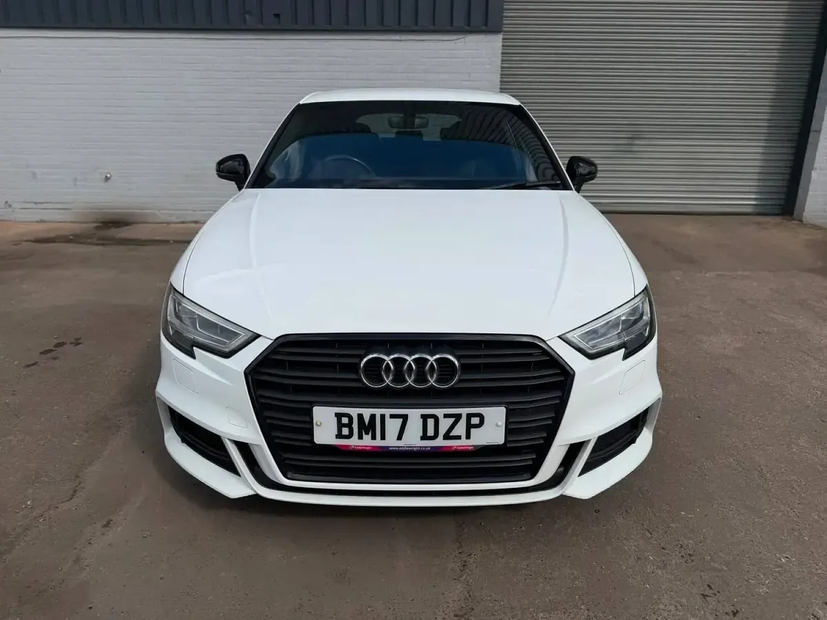 Used Audi A3 Black Edition 2017 White Hatchback