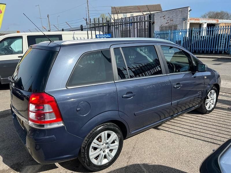 Used Vauxhall Zafira Elite 140 HP (102 kW) 2011 Blue MPV