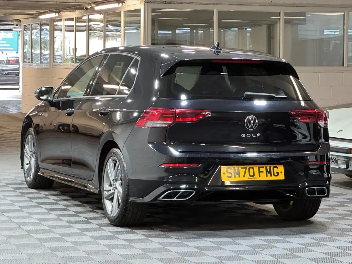 Used VW Golf VII R-line 2021 Black Hatchback
