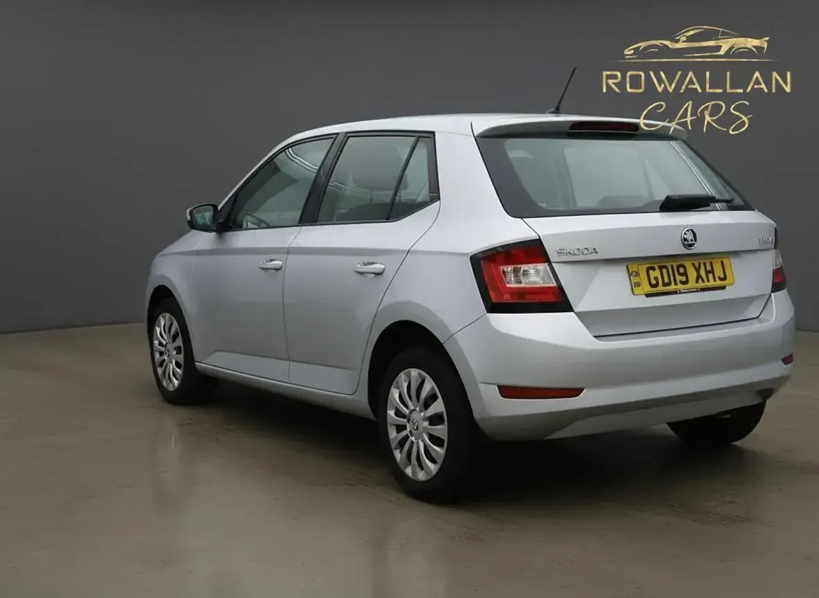Used Skoda Fabia 2019 Silver Hatchback