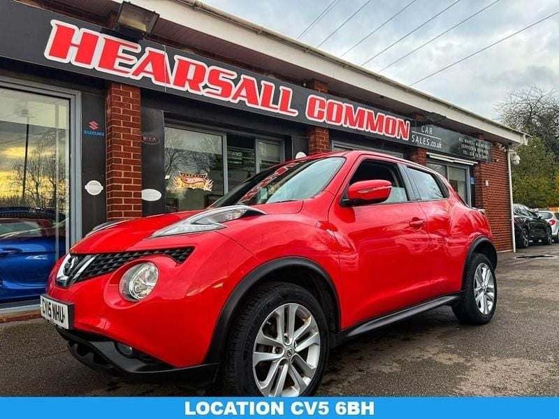 Red Used 2015 Nissan Juke Acenta SUV | £4,500 (Good price) - Image 1/4