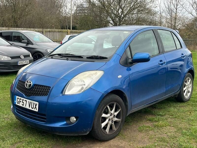 Used Toyota Yaris SR 85 HP (62 kW) 2007 Blue Hatchback