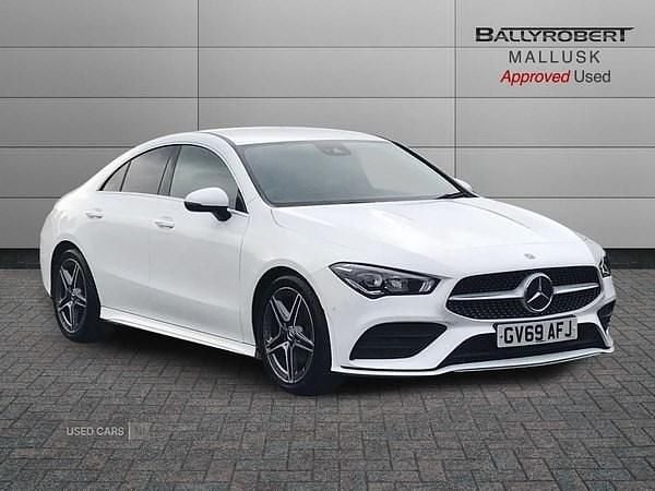 White Used 2019 Mercedes CLA180 AMG line Sedan | £19,995 (Fair price) - Image 1/4