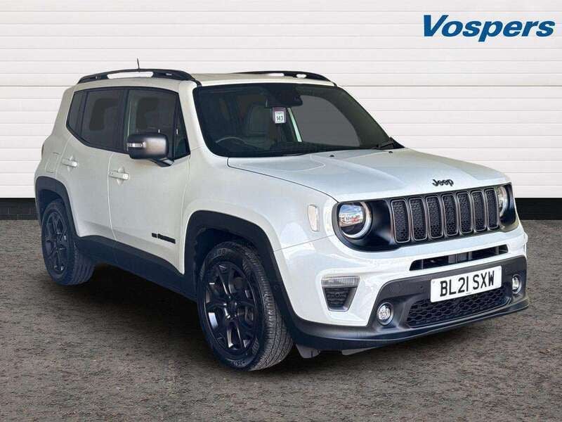 White Used 2021 Jeep Renegade 80th Anniversary SUV | £18,890 (Expensive) - Image 1/3
