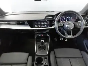 Used Audi A3 S-Line 110 HP (80 kW) 2024 White Hatchback