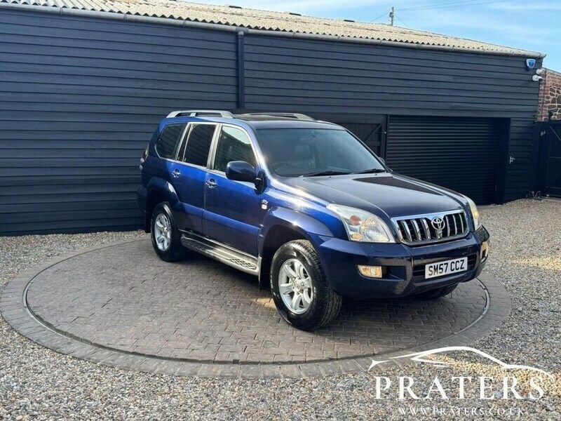 Blue Used 2007 Toyota Land Cruiser SUV | £9,000 (Good price) - Image 1/4