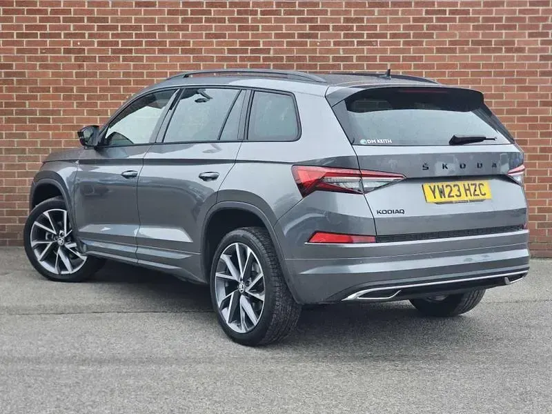 Used Skoda Kodiaq SportLine 110 HP (80 kW) 2023 Grey SUV