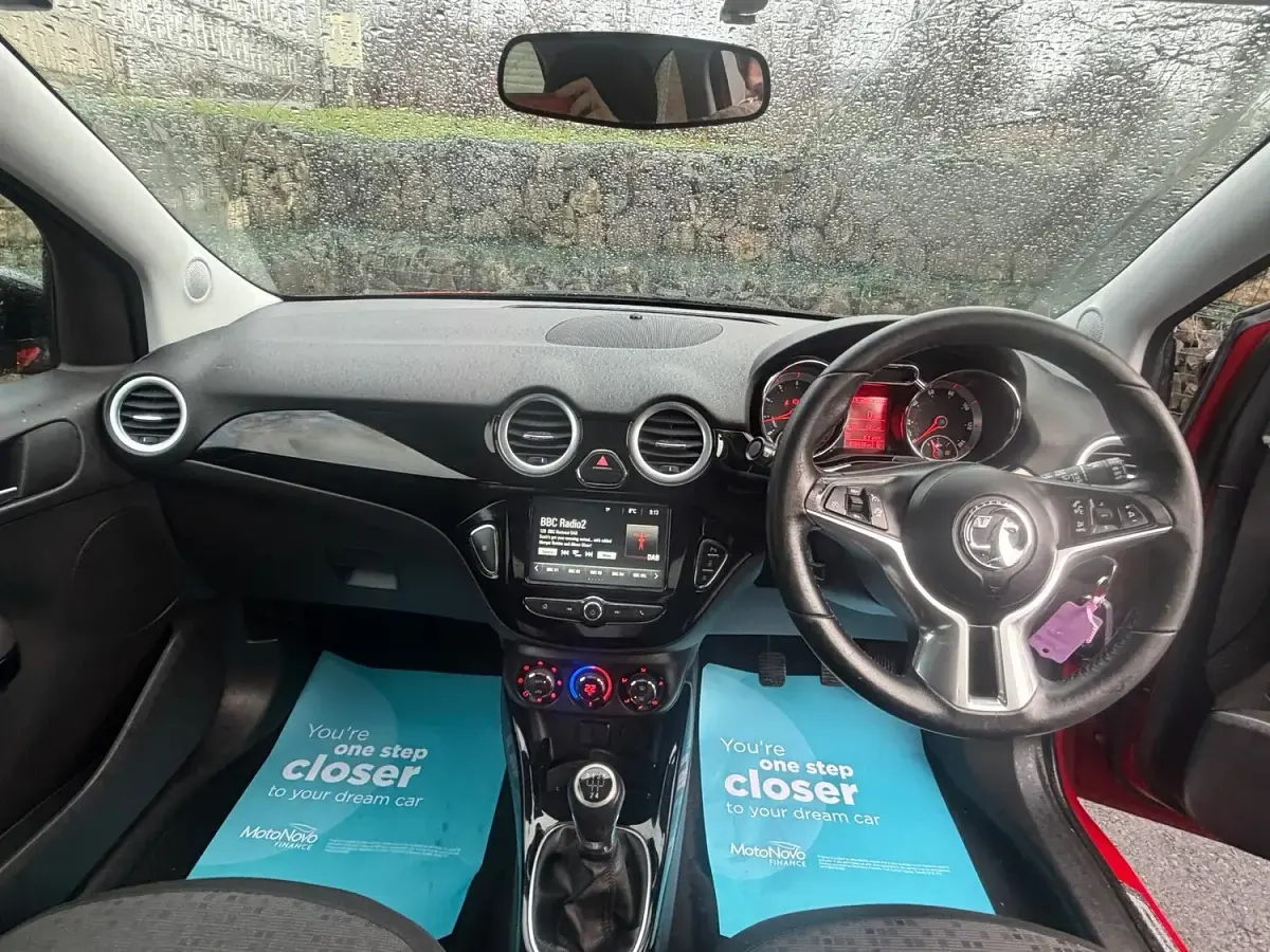 Used Vauxhall Adam Glam 2016 Red n roll Hatchback