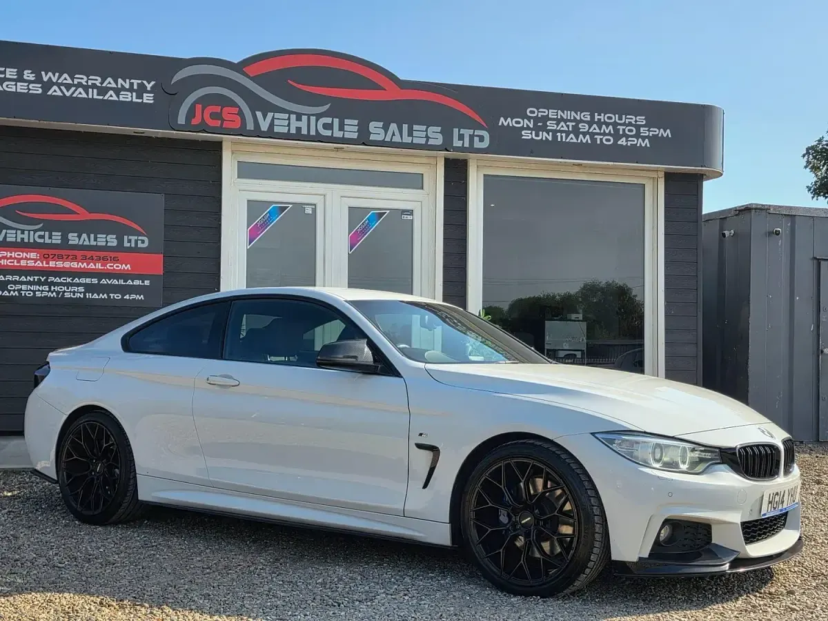 Used BMW 420 Coupé M Sport 2014 White Coupe