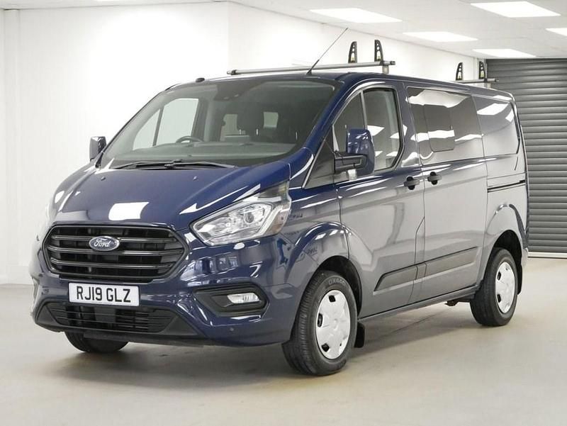 Usado Ford Transit Custom Trend 105 CV (77 kW) 2019 Azul Van