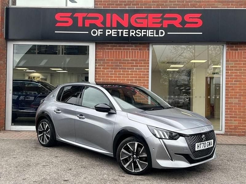 Used Peugeot e-208 Premium 100 kW (136 HP) 2021 Grey Hatchback
