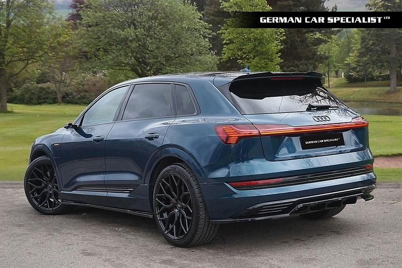 Used Audi e-tron 300 kW (408 HP) 2020 Galaxy blue SUV