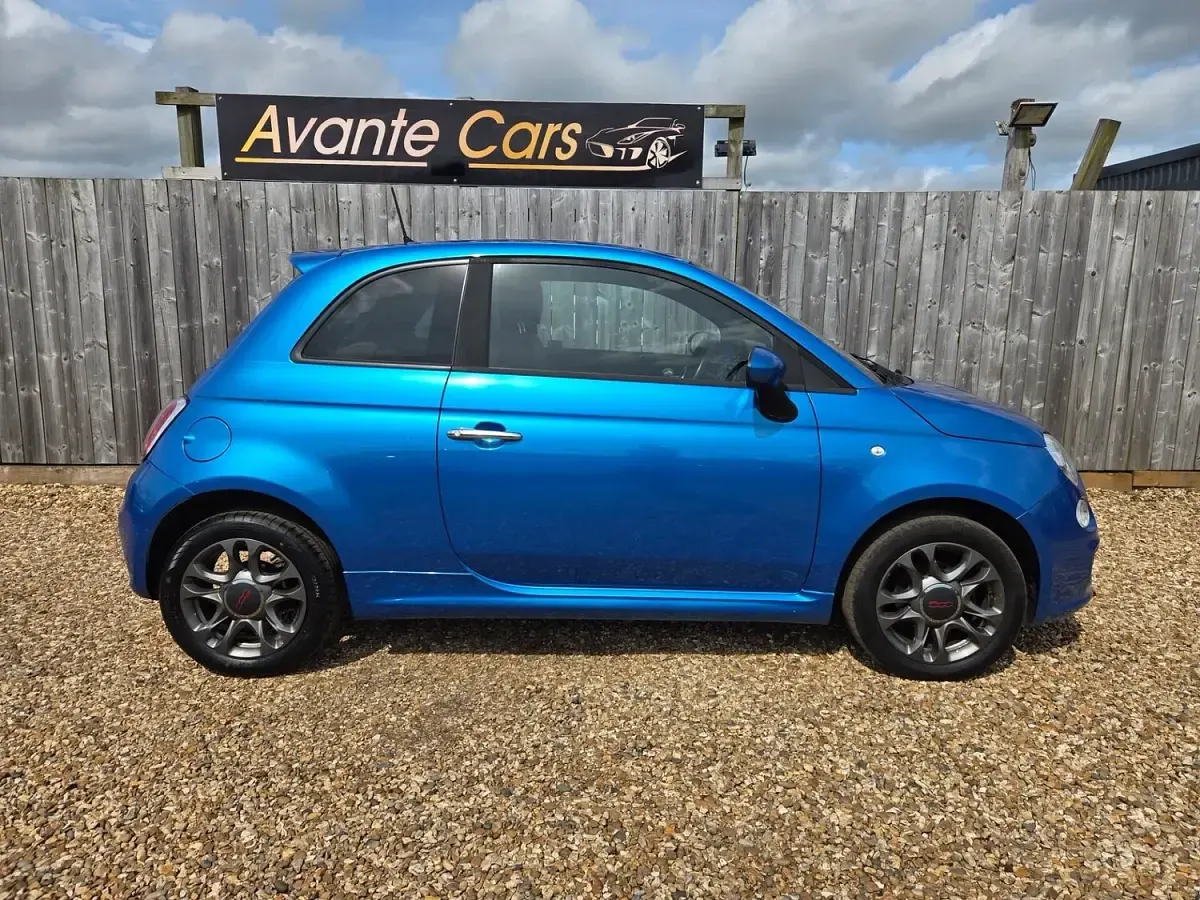 Used Fiat 500S S 2015 Blue Hatchback