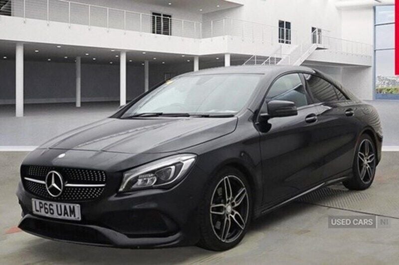 Black Used 2017 Mercedes CLA220 AMG line Sedan | £13,450 (Fair price) - Image 1/1