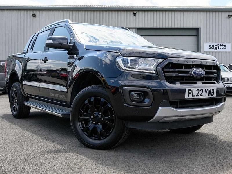 Black Used 2022 Ford Ranger Wildtrack Pickup | £19,995 (Super price) - Image 1/4