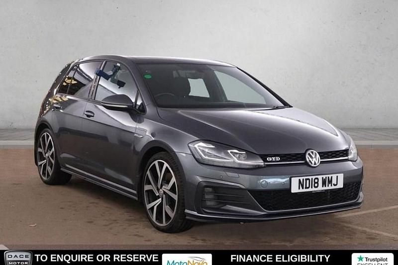 Used VW Golf VII GTD 184 HP (135 kW) 2018 Grey Hatchback