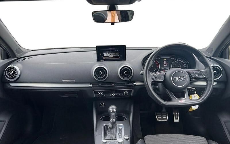 Used Audi A3 Black Edition 150 HP (110 kW) 2017 Grey Sedan