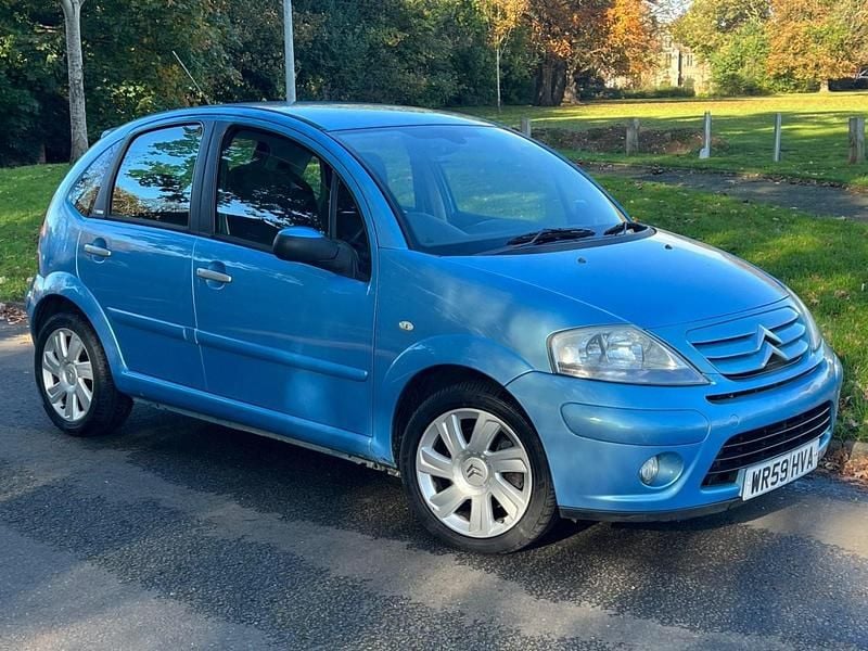 Used Citroën C3 Exclusive 2009 Blue Hatchback