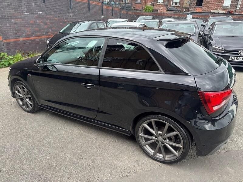 Used Audi A1 S-Line 2015 Black Hatchback