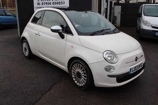 White Used 2013 Fiat 500 Lounge Hatchback | £2,450 (Super price) - Image 1/1