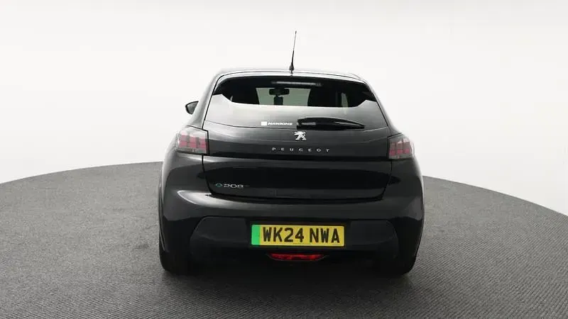 Used Peugeot e-208 Active+ 100 kW (136 HP) 2024 Black Hatchback