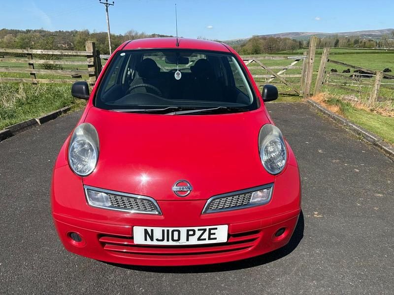 Used Nissan Micra Visia 2010 Red Hatchback
