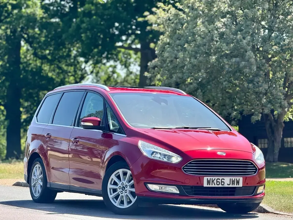 Used Ford Galaxy Titanium X 180 HP (132 kW) 2016 Red MPV