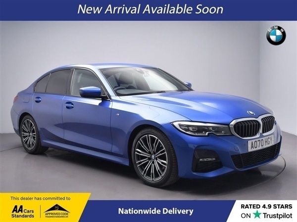 Blue Used 2020 BMW 320 M Sport Sedan | £19,250 (Fair price) - Image 1/1