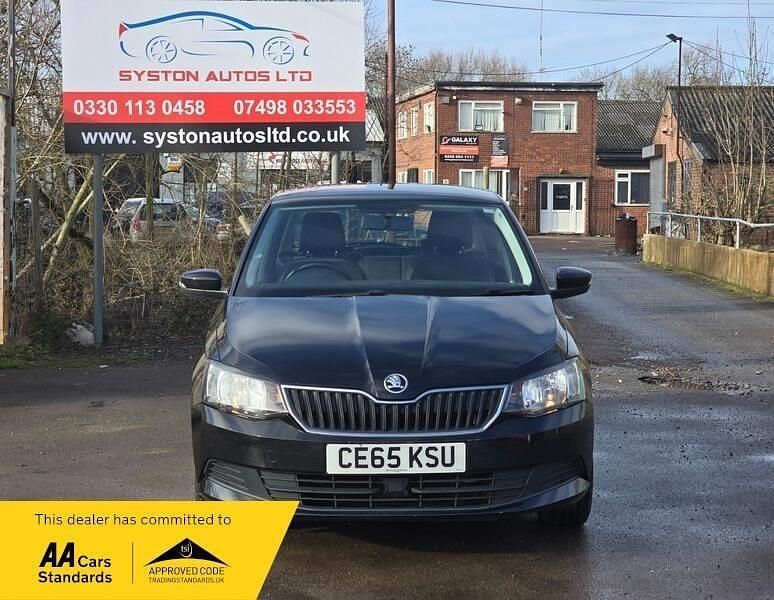 Used Skoda Fabia SE 110 HP (80 kW) 2015 Black Hatchback