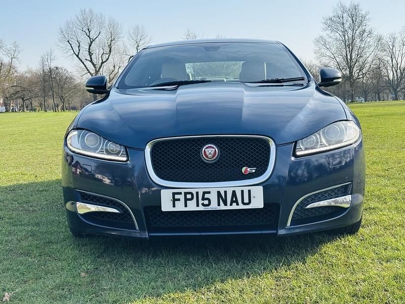 Used Jaguar XF Portfolio 2015 Blue Sedan
