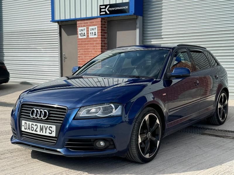 Used Audi A3 Black Edition 2012 Blue Hatchback