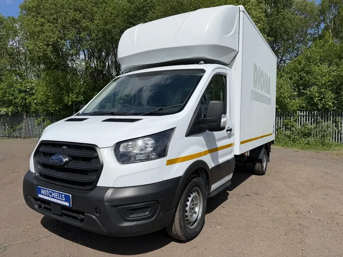 Used Ford Transit 130 HP (95 kW) 2021 White Van