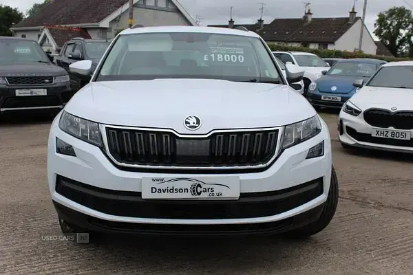 Used Skoda Kodiaq SE 150 HP (110 kW) 2019 White SUV