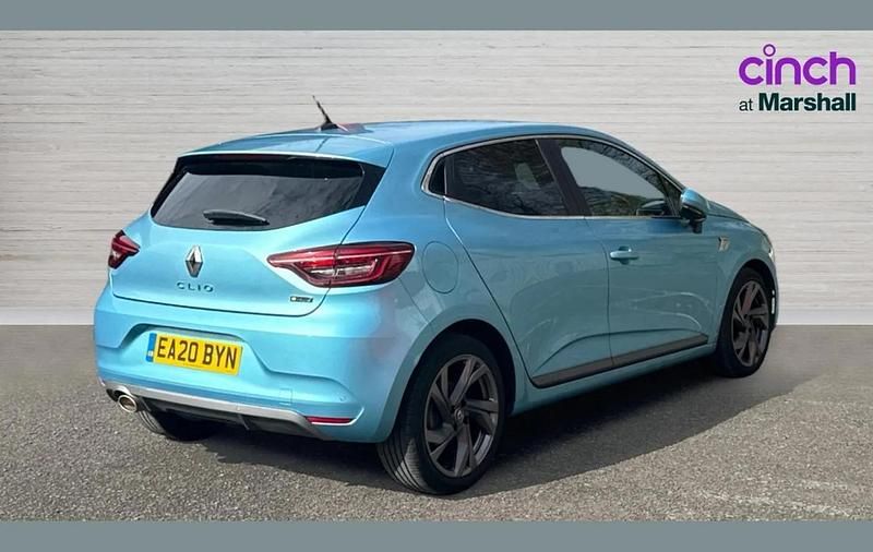 Used Renault Clio V RS Line 128 HP (94 kW) 2020 Blue Hatchback
