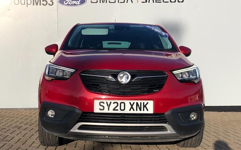 Used Vauxhall Crossland X Elite 131 HP (96 kW) 2020 Red SUV